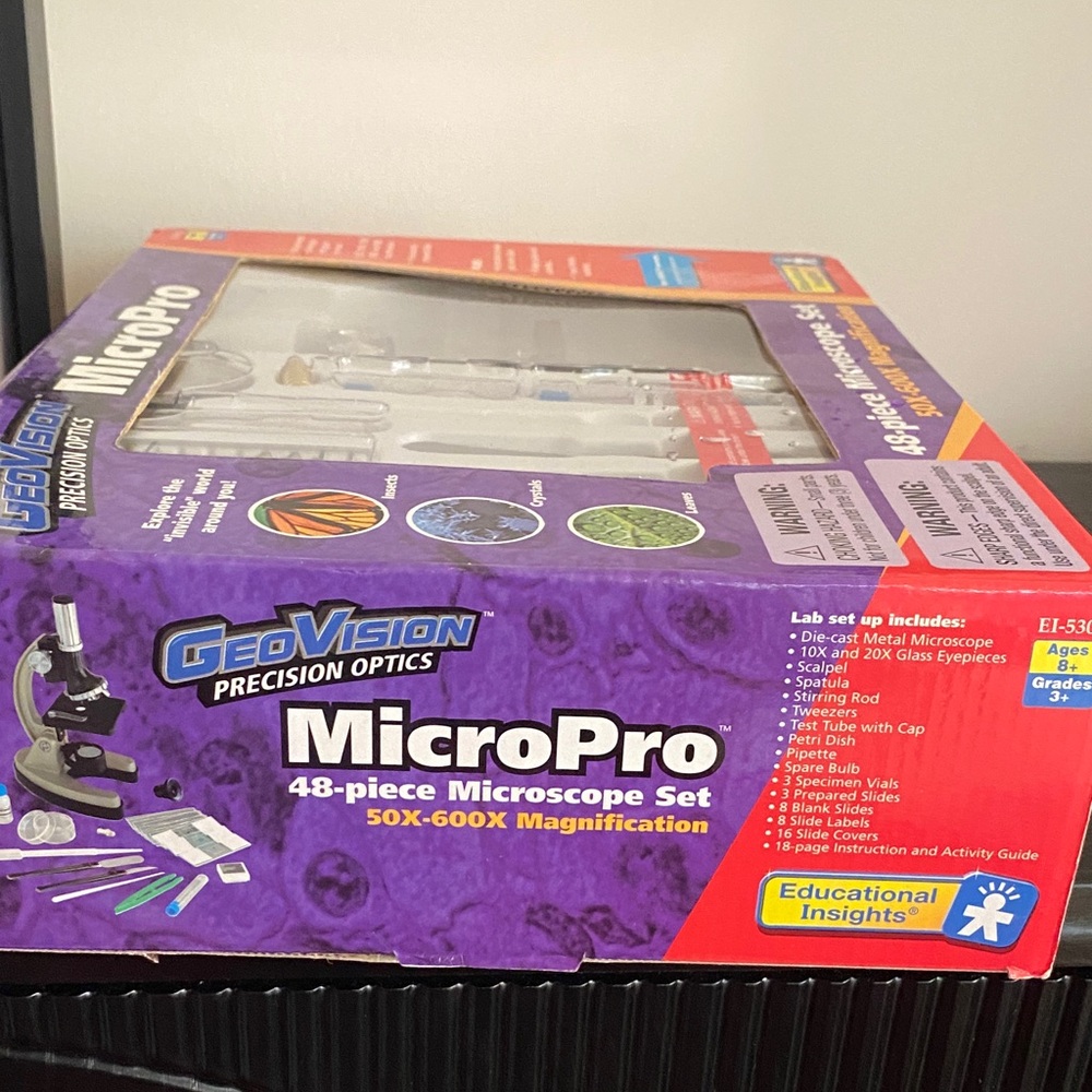 GeoVision MicroPro 48-Piece Microscope Set - Picture 4 of 4